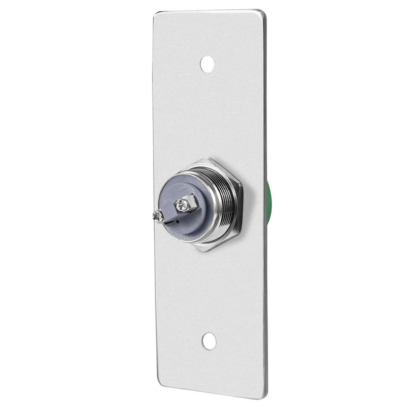 YANWIN Push to Exit Button for Door Access Control Big Press Button Waterproof Stainless Steel Shell with Back Mounted Box NO/COM Output - Image 5